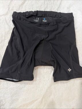 Diamond Supply Co. Black Men’s Cycling Shorts with Reflective Stitch